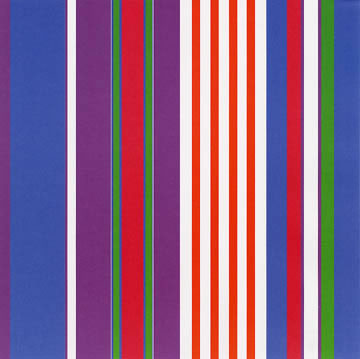 Arctic Frog - Beach Towel Stripes 12x12 patterned paper   (pack of 10)